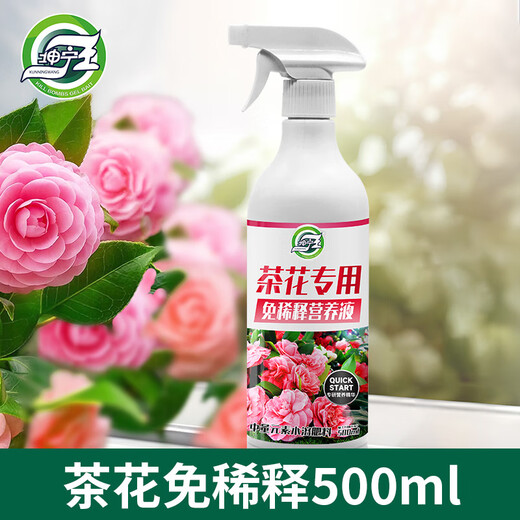 Camellia fertilizer special fertilizer non-dilution nutrient solution camellia jasmine gardenia azalea acid-loving plant potted home Camellia non-dilution nutrient solution 500ml*1 bottle