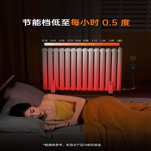 
Lilang water circulation electric heater water injection type electric radiator household heater plug-in intelligent water and electricity heater heat sink voice remote control double 14 column heating 1416