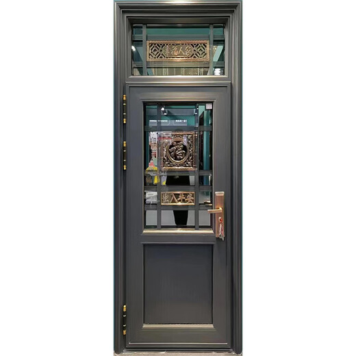 鑫天明铝合金断桥玻璃防盗门（樘） 咖啡 定制咨询