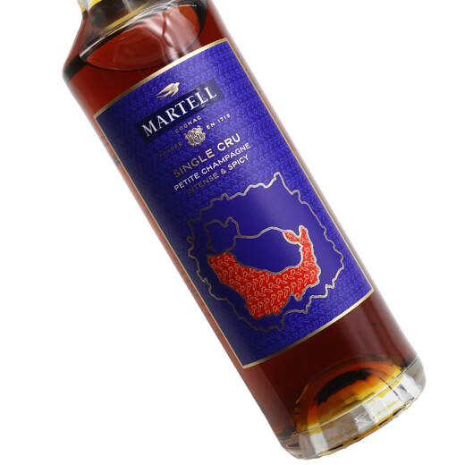 Série de zones de production unique Martel Little Champagne Cognac 700ml