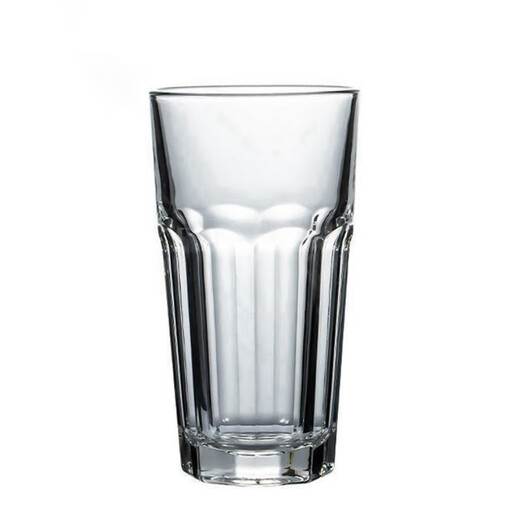 
Zhiyao glass cup, star anise cup, thickened large beer, milk tea, cold drink cup, whiskey cup, Pizza Hut home heat-resistant water cup, 470ml (15256)