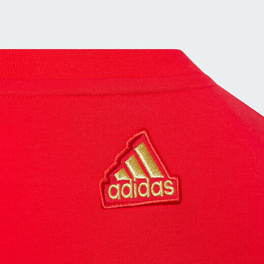 
Adidas (adidas) Shengdao trend, teenagers, men and women, sports and casual round neck sweatshirt thickened pullover JF3883 size 104
