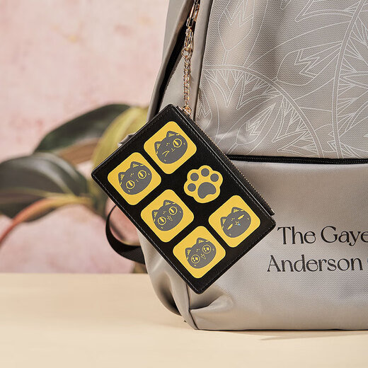 
British Museum Egyptian Series Anderson Cat Pendant Portable Card Package Coin Wallet Gift for Girls 2025 Teacher's Day Gift