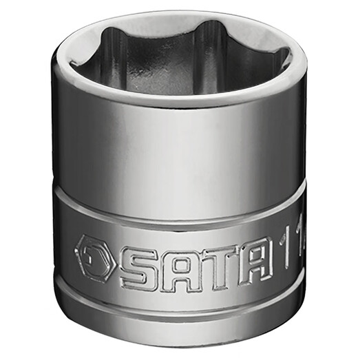 世达工具英制套筒头10mm38标准中飞六角套筒电动扳手套筒套管 12107/ 5/8