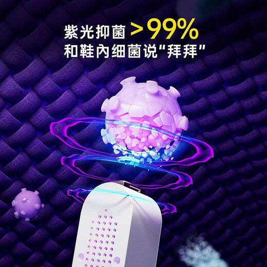 Jipin Ecological Chain Brand Jipin Intelligent Shoe Dryer Purple Light Sterilization and Deodorizing Shoe Dryer High Temperature Timing Multi-effect Drying Jipin Large Folding Model