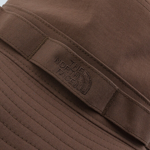 North Face North Knitted Hat Fisherman's Hat Sun Hat Men and Women UPF40 Universal Outdoor 24 Spring and Summer New 5FXF 1OI/Brown L/XL