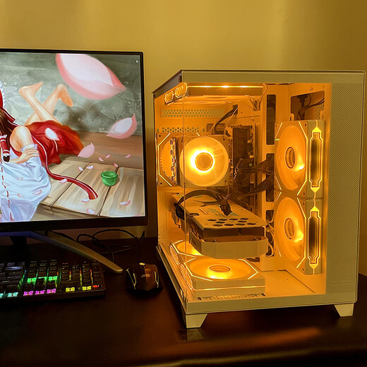 ASUS (ASUS) i5 13400F/14600KF ENSEJO DE JUEGO ESPORTS E COMPUTADORA RTX4060TI 5060TI Delta Action Action Live Broadcast Design Rendering Machine DIY Desktop 1: I3 12100F 丨 RTX2060S 8G