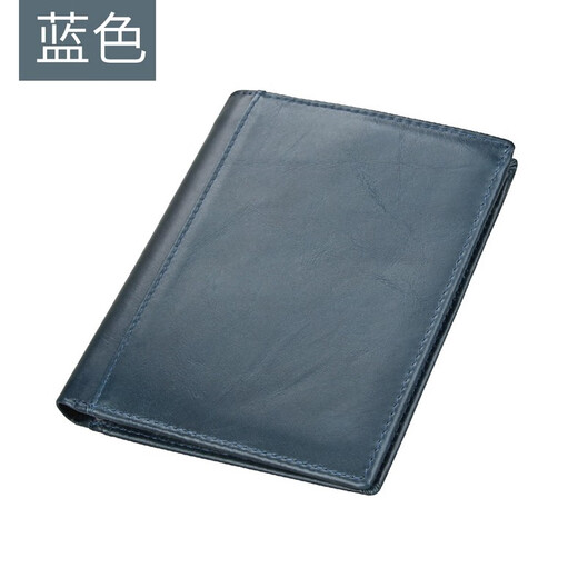 VANLEMN丹麦防盗刷出国留学旅行护照包袋多功能收纳包证件包护照夹卡包女 蓝色