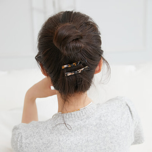 Chimera (CHIMERA) 2 pieces side bangs broken hair edge clip plate bow hairpin duckbill clip hair accessories headdress girl birthday gift