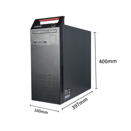 联想（Lenovo)国产信创电脑 开天M740J 工作站GPU图形台式机商用主机 自主可控 飞腾 单主机D2000+23.8英寸显示器 16G 512G固态 2G独显含麒麟GF版+WPS