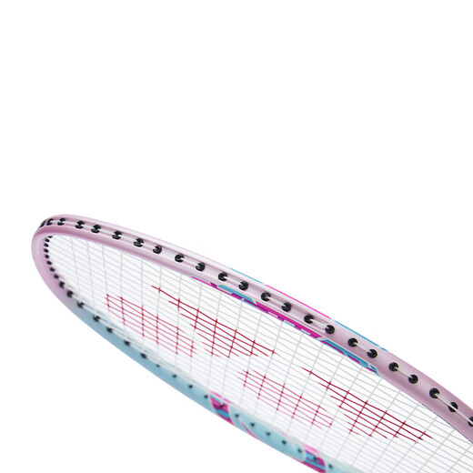 YONEX尤尼克斯羽毛球拍全碳素超轻女款单拍AX700粉5U已穿线附手胶