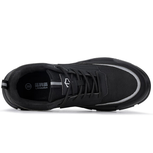 Chaussures de protection du travail du bouclier bleu Bouclier Léger des hommes Anti-smash Anti-Smash Anti-Puncture Ladle Safety Construction Site de travail Chaussures DL216 42