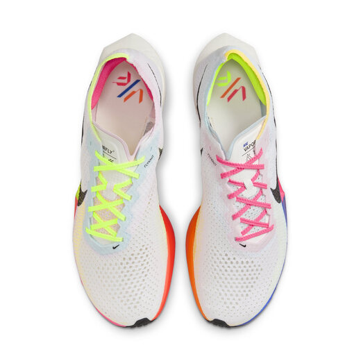 耐克（NIKE）官方VAPORFLY 3男子公路竞速专业跑步鞋飞织马拉松HQ3219 902多色/黑/荧光黄/透明粉 42.5
