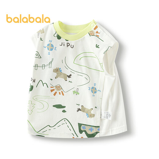 Balabala Baby Vest Baby Top Boy und Mädchen Sommer 2025 Süße und modische Baumwolle bequem und süß 209225122201