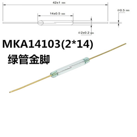 Zhewei MKA14103 tube à roseaux normalement ouvrir normalement normalement fermé anti-vibration et dommage commutation magnétron étal