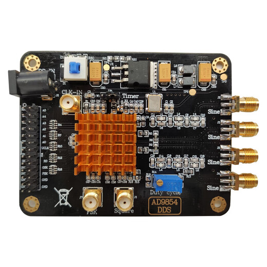 Módulo generador de señal AD9854 módulo DDS de alta velocidad fuente de señal onda sinusoidal placa controladora generador de señal de onda cuadrada