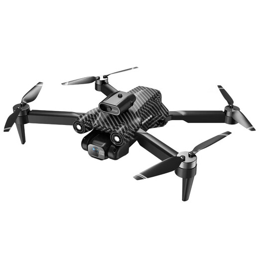 1 Tianyi Drohne TNTEX Hochdefinition intelligentes Fernbedienungsflugzeug für Männerwindresistenz Kinder-Einstiegsspielzeug. 4K Black Dual Camera + Hindernisvermeidung. Doppelte elektrische Version