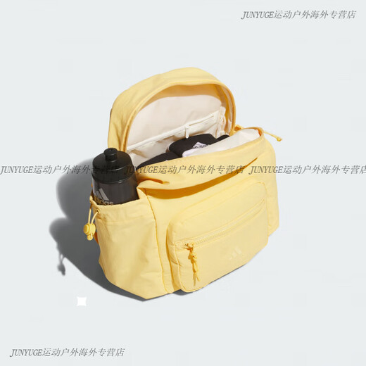 Adidas Backpack Femenina universitaria Mochila amarillo JJ2089 JJ2090 JJ2091 Han Yubai KC1391 Small (S Code)