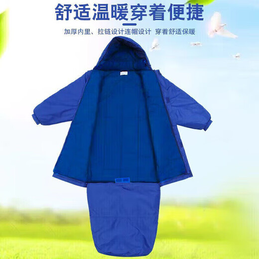 Huge Sleeping Bag Adult Winter Outdoor Cotton Sleeping Bags Camping Travel Lunch Camping Sleeping Bags Anti-splashing Breathable Single Portable Cold-proof Thick Sleeping Bag