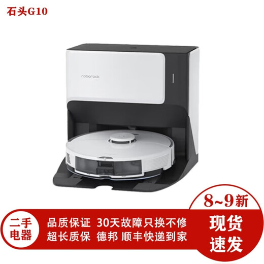 智洁石头T7S G10S G20系列扫地机器人扫拖一体自动清洗集尘【二手】 石头G10水箱版【8新】