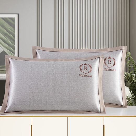 Caja de almohada de seda de hielo de verano Caja de almohada de almohada de almohada de almohada de verano de doble cara