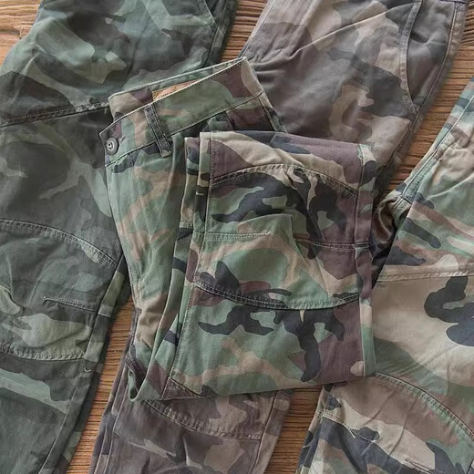 梦香荷干活穿的裤子男士工装九分裤男口袋宽松耐磨耐脏工作劳保裤 1585绿色 M