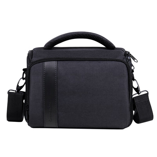 Jichuan Camera Bag Shoulder Crossbody Photography Bag SLR Mirrorless Digital Camera Liner Bag Storage Bag Portable Handheld Waterproof Suitable for Canon Sony MR70 Black Large