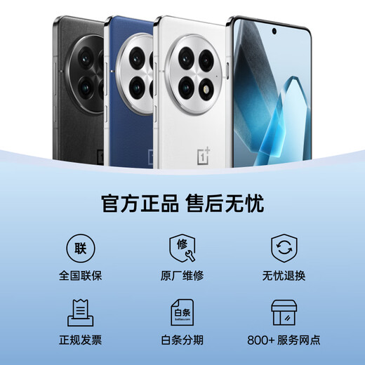 一加 13 12GB+256GB 白露晨曦 国家补贴 高通骁龙®8至尊版 6000mAh 冰川电池 oppo智能AI游戏5G手机