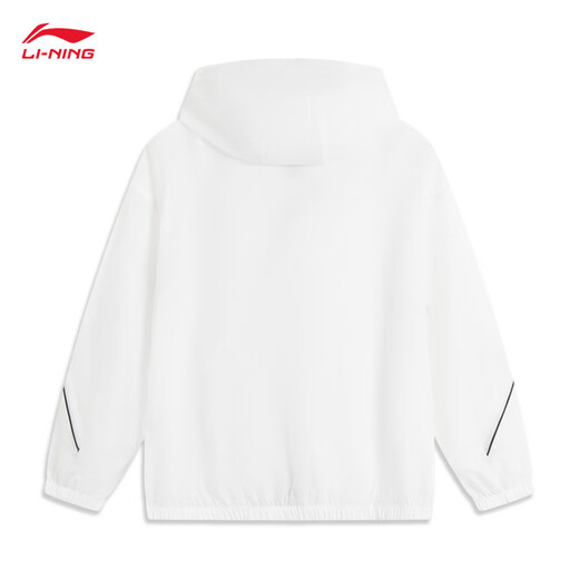 李宁运动风衣青少年男女时尚潮流连帽运动外套YFDV125