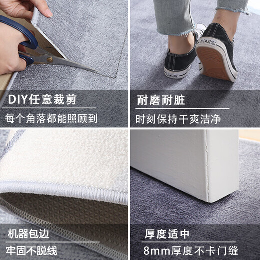 CLCEY时尚大气入户门入户门进门地毯进户大门口门垫轻奢感玄关脚垫 1049 1件数 50CM宽X80CM长
