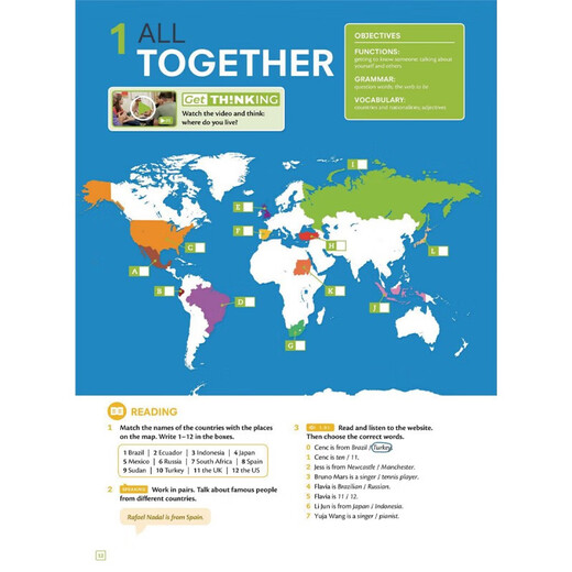 剑桥中学英语课程 Think教材第二版【2级别】CEFR B1 学生书+练习册+在线账号【赠音频】剑桥PET入门考试英语教材 英文原版进口