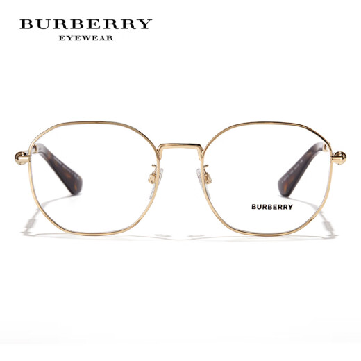 
BURBERRY glasses frame men and women Bobary myopia glasses frame metal frame can be equipped with high and low-degree lenses 0BE1387D 1387D-1337 rose gold [Give anti-blue light lenses]
