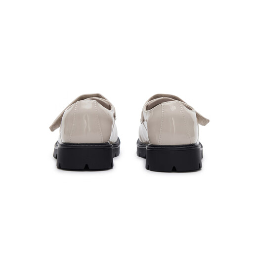 Little MO&Co. children's clothing children's Mary Jane JK small leather shoes loafers KBB3SHS001 beige apricot 28 inner length 19cm