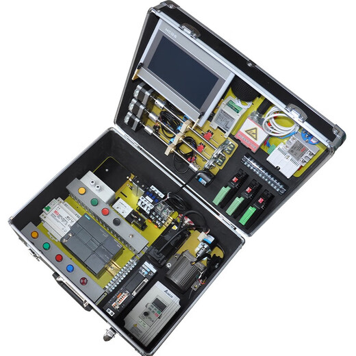 ERIKOLE PLC learning chassis plc learning machine including teaching and training S7-200 SMART PLC test basic + frequency conversion new Siemens 7-inch 700IEV4 domestic 224