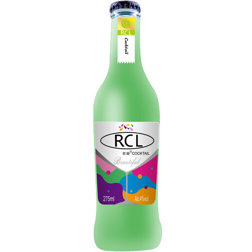 Cóctel Ruoqu 24 botellas * 275 ml Vino con sabor a fruta dulce y ligeramente intoxicada Internet Internet Celebrity Wine Caja entera Burbu