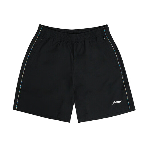 Pantalones de tenis de tenis de Li Ning Pantalones deportivos Sports y mujeres Pantalones recortados de hombres transpirables y de secado rápido 2025 Nuevo entrenamiento de competencia Modelo de entrenamiento básico S 165 S 165