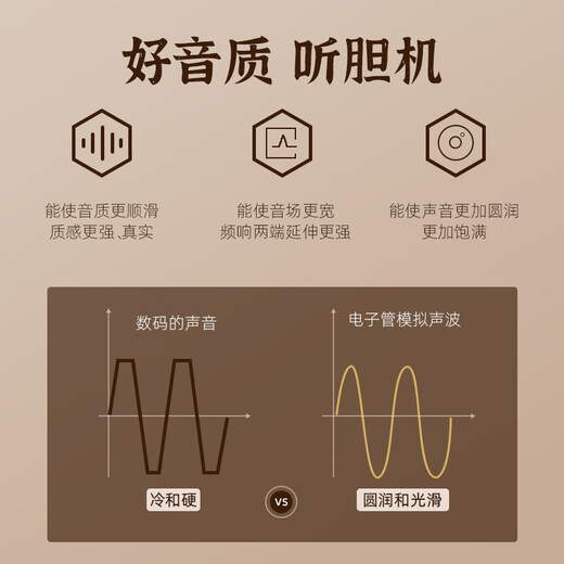 山水 N3高音质蓝牙音箱低音炮立体环绕桌面迷你小音响HiFi胆机功放一体机家用cd播放机音乐播放器 木纹