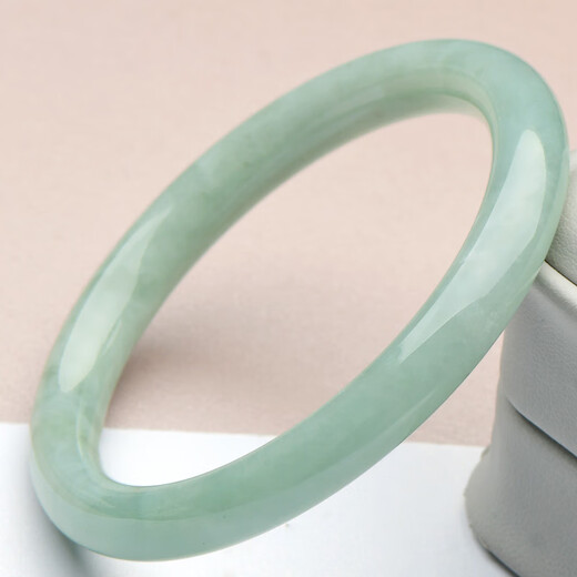 Mai Jade oder fragen nach Geschenken für den chinesischen Valentinstag Jade Armband Lady Ece-Bottomed Hell Green Floating Blumen Jade Armband Jade Armband etwa 54 mm C6628X