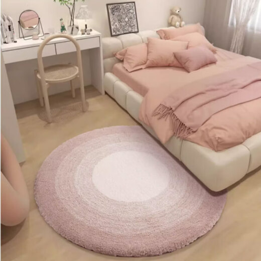 Keecy round carpet bedroom ins style Nordic simple living room coffee table bedside blanket dresser carpet home