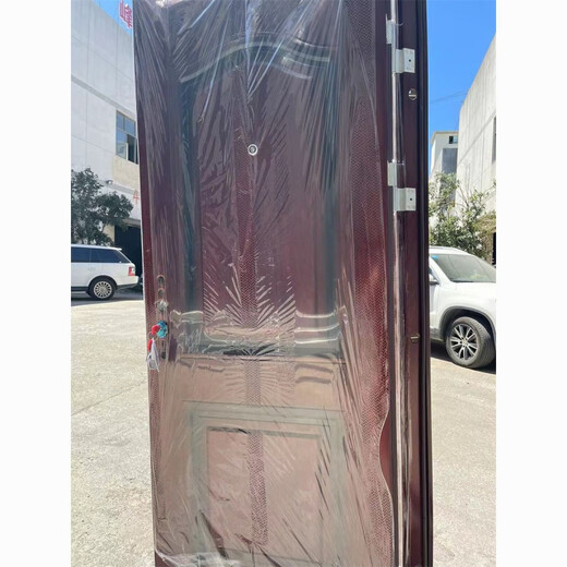 勤凯加厚防盗门出租房门进户门入户门车库门安全门阳台门公寓门钢制门 1.97*0.86米 外包边 右外开