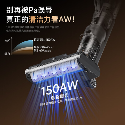 Lake [Flagship new product first release] Sirius L7 vacuum cleaner mites and floor scrubber inside and outside double spray green light flat lying edge high-end large suction multi-function household floor scrubber [Flagship new product/0 hair wrap] S6PlusMax-Silver
