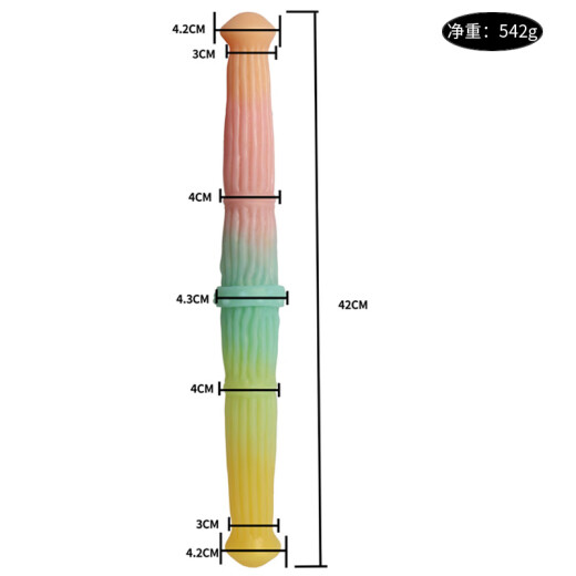 
FAAK Toys for men and women sharing sex toys for men and women inserting double-headed dragon sex women L7029