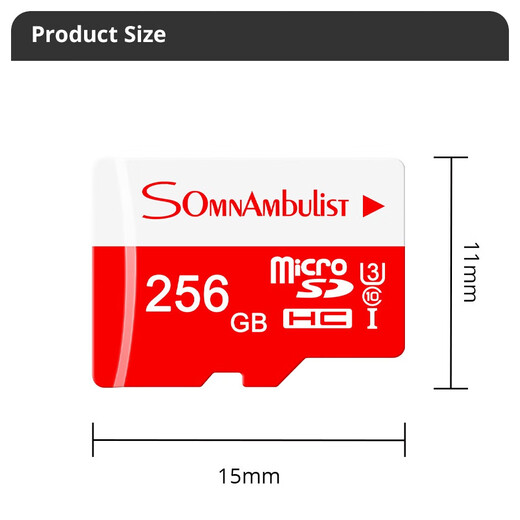 SomnAmbulist speed memory card, dash recorder, surveillance camera, drone switch, mobile phone, tablet, high-speed TF memory card 2GB