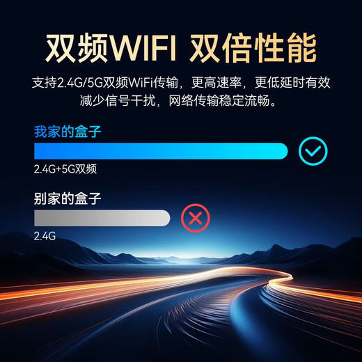 25 new AI smart Huawei phone HiSilicon 4k set-top box HD TV box lifetime free full network access 5G 32G infrared version + live broadcast + film and television flagship version AI smart four-core + ultra-definition TV + permanent membership