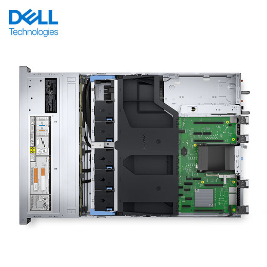 戴尔易安信 R550/R650 机架式双路服务器虚拟化数据存储主机 R550 2U 数据存储服务器 银盘4310/32G/3*1.2T/H755/双电