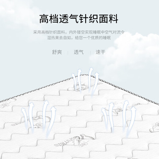 品族3e椰棕透气床垫子硬棕垫薄床垫偏硬无胶水902 1.8*2.0米20cm厚