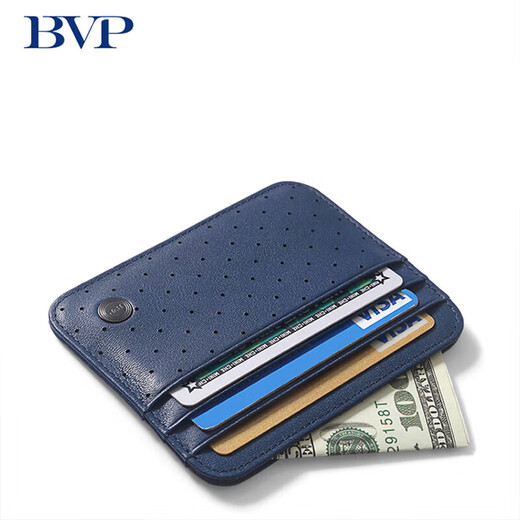 BVP Herrenkartenbeutel Neutral dünne Multi-Karten-Position Erste Schicht Cowide Bank Card Set Visitenkartenhalter Kartenhalter Kartenhalter Kartentasche Chinesisches Valentinstag Geschenk