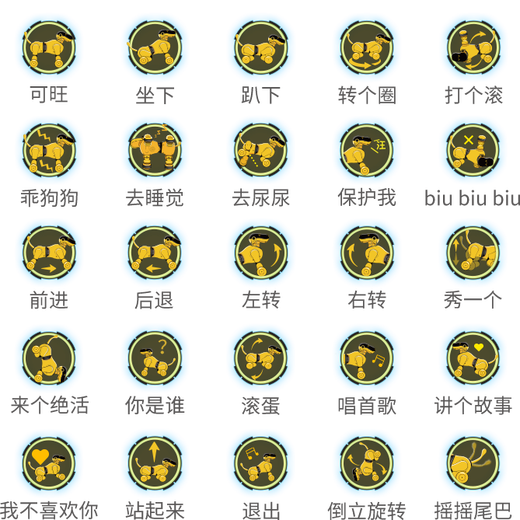 Tianbo Zhi TBZ Kewangdo three generations of AI intelligent 3 generation bionic machine animal dog programming people children's early education toy gifts for birthday holiday gifts 3 generations of AI intelligent bionic machine dog