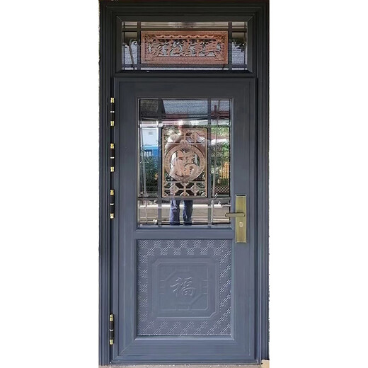 鑫天明铝合金断桥玻璃防盗门（樘） 咖啡 定制咨询