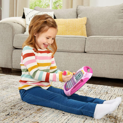 Leap Frog Mr. Pencil English Phonics Reading and Writing Graffiti Early Education Learning Machine Toy Pink Model